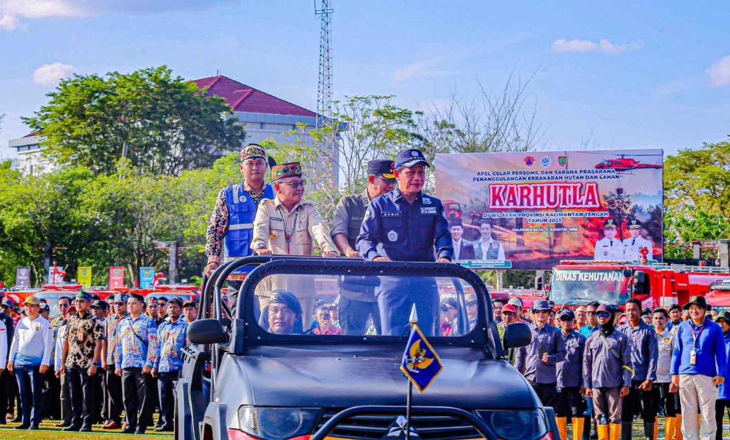 Pemprov Kalteng Kerahkan ASN sebagai Relawan Karhutla, Apel Digelar Pagi Ini